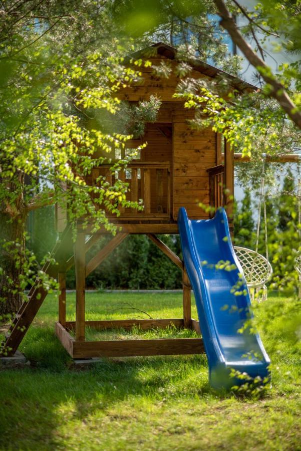 Villa Brzozowy Zakatek Dziemiany Exterior foto